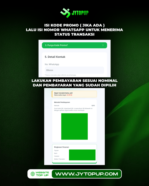 Tata Cara Top Up Game di JYTopUp dengan Mudah dan Aman